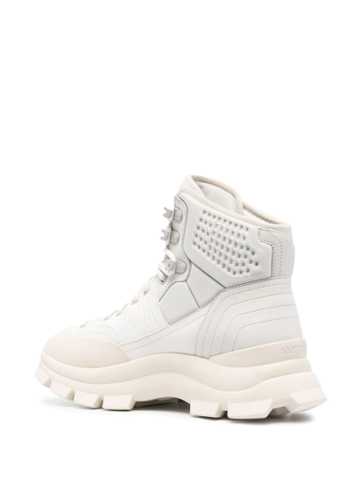 Shop Ambush Lug-sole Hiking Boots In Nude