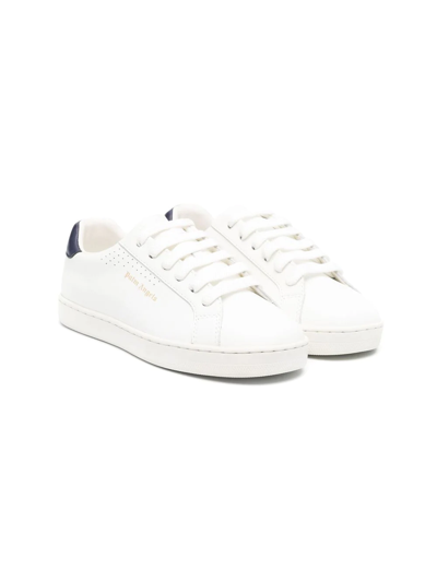 Palm Angels Logo-print Low-top Sneakers In White