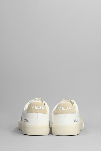 Shop Veja Campo Chfree Sneakers In White Leather