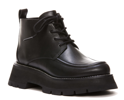 Shop 3.1 Phillip Lim / フィリップ リム Kate Short Combat Lace Up Shoes In Black