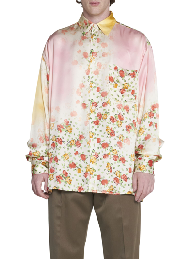 Shop Marni Shirt In Pearl