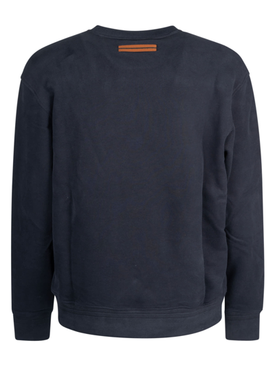 Shop Ermenegildo Zegna Logo Sweatshirt