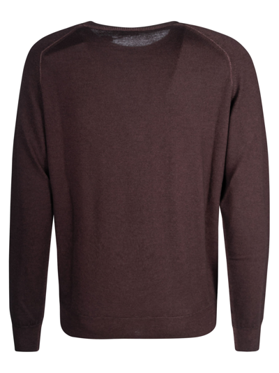 Shop Etro Round Neck Sweater In C