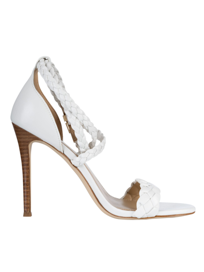 Shop Michael Michael Kors Astrid Sandals In Optic White