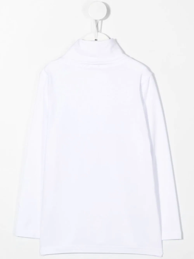 Il Gufo Roll Neck Pullover Sweater In White