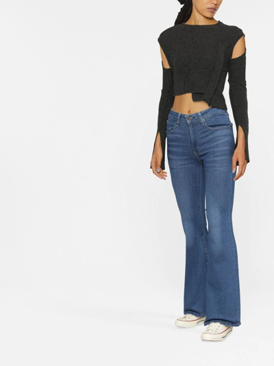 Shop Levi's 726™ Flared High-waist Jeans In Blue
