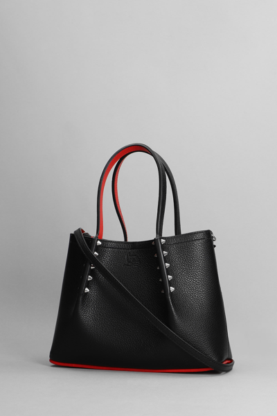 Shop Christian Louboutin Cabarock Tote In Black Leather