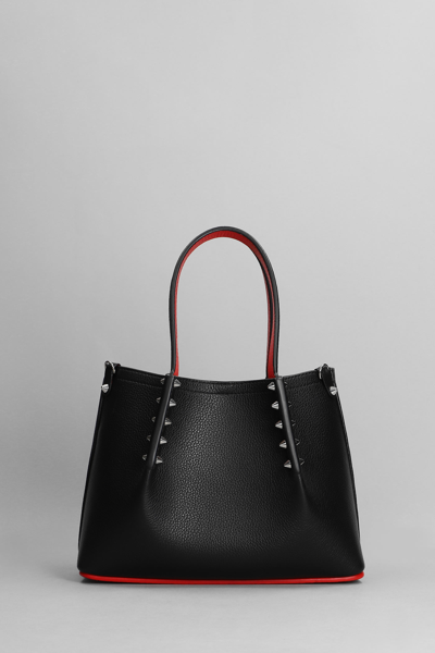 Shop Christian Louboutin Cabarock Tote In Black Leather