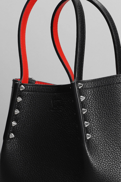 Shop Christian Louboutin Cabarock Tote In Black Leather