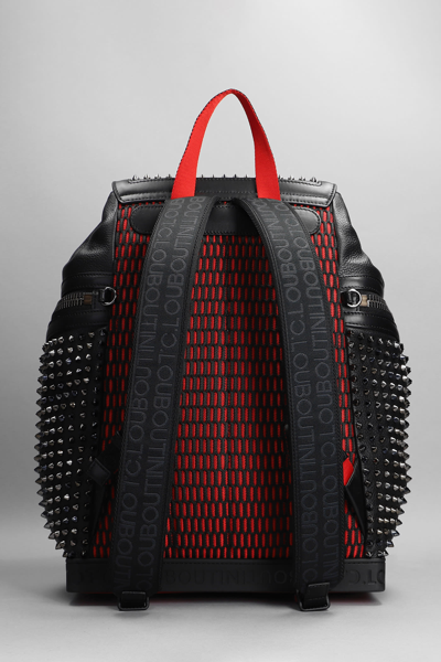Shop Christian Louboutin Backpack In Black Leather