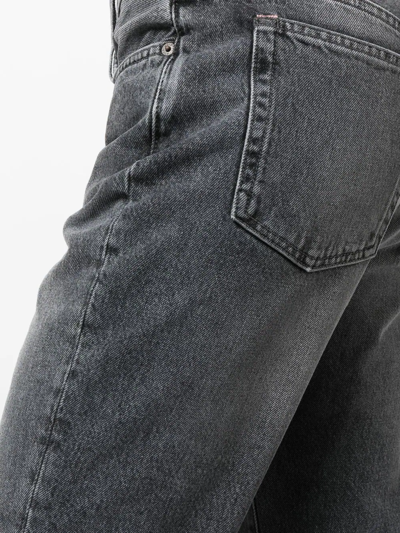 Shop Acne Studios Mece Regular-fit Jeans In Black