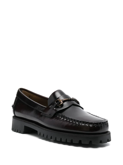 Sebago Joe Horsebit-embellished Loafers In Black