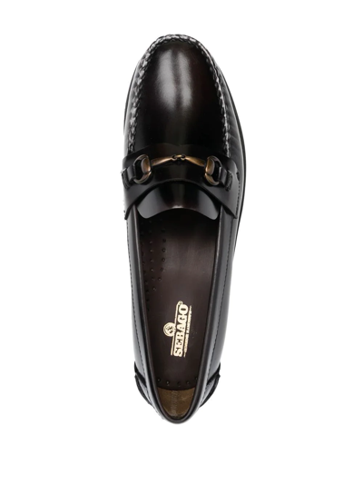 Sebago Joe Horsebit-embellished Loafers In Black