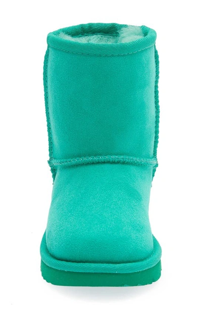 Shop Ugg Classic Short Ii Water Resistant Genuine Shearling Boot In Emerald Green