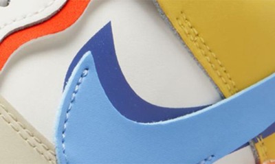 Shop Nike Air Force 1 Shadow Sneaker In Sail/ Royal/ Orange/ Blue