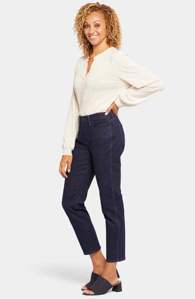 Nydj Stella High Rise Ankle Tapered Jeans In Rinse In Rinse