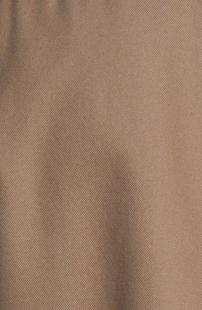 Shop Frame Brushed Flannel Button-up Shirt In Walnut