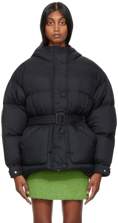 Shop Ienki Ienki Black Michlin Down Jacket In Soft Black