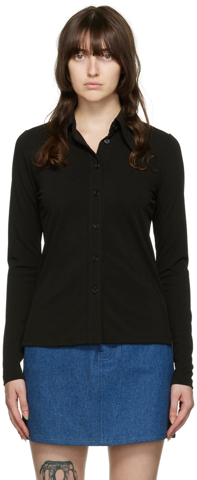 MAIDEN NAME SSENSE EXCLUSIVE BLACK Z SHIRT 
