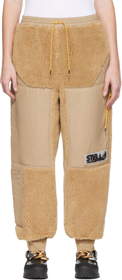Stella Mccartney Womens Biscuit Kara High-rise Recycled Polyester 