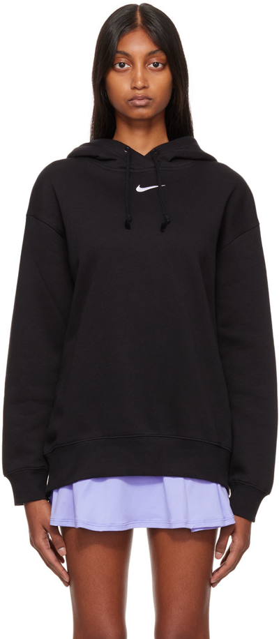 Nike Sportswear Collection Essentials Oversize Hoodie In Black/white |  ModeSens