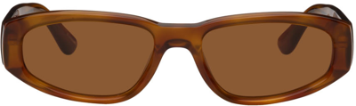 Shop Chimi Tortoiseshell Lab 1st Sunglasses In Havana