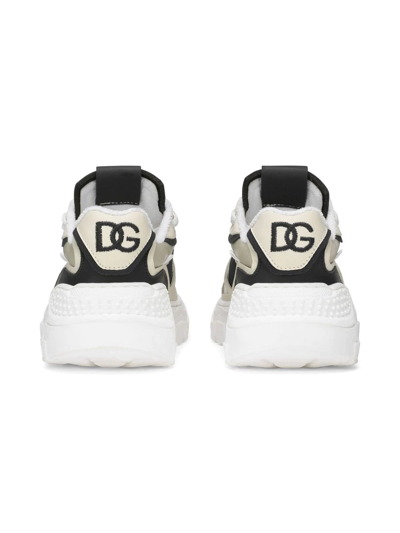 Dolce & Gabbana Airmaster Low-top Sneakers In Neutrals