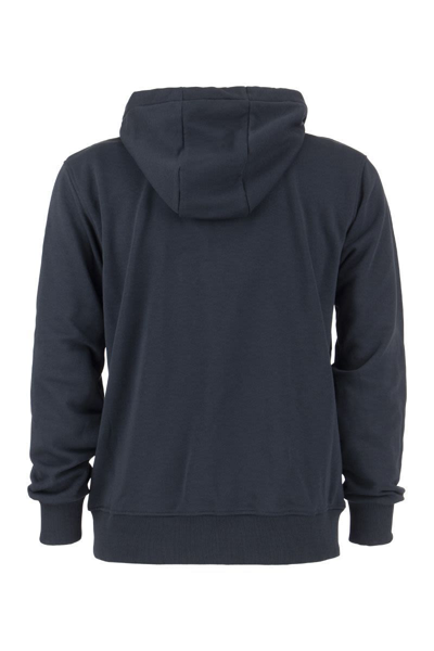 Shop Colmar Hooded Sweatshirt In Navy Blue