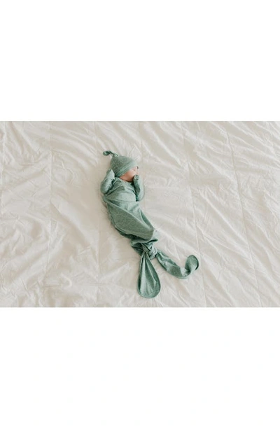 Copper Pearl Newborn Knotted Gown In Emerson
