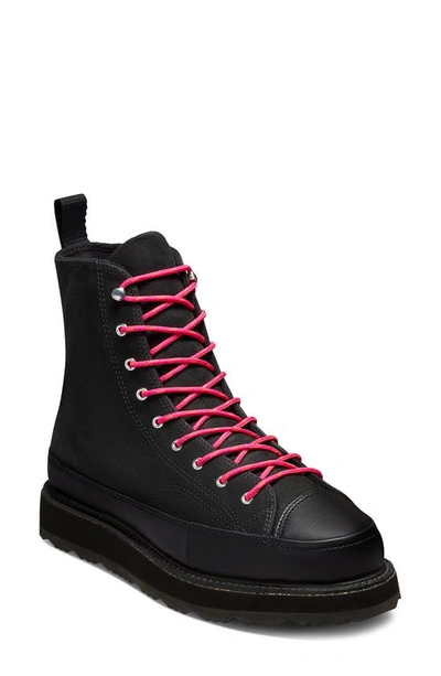 Shop Converse Chuck Taylor® Crafted Boot In Black/ Black