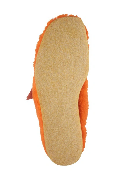 Shop Moncler X Clarks® Originals Wallabee Genuine Shearling Chukka Boot In Orange