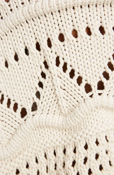 Isabel Marant Étoile Naka High-neck Cable-knit Sweater In Ivory | ModeSens