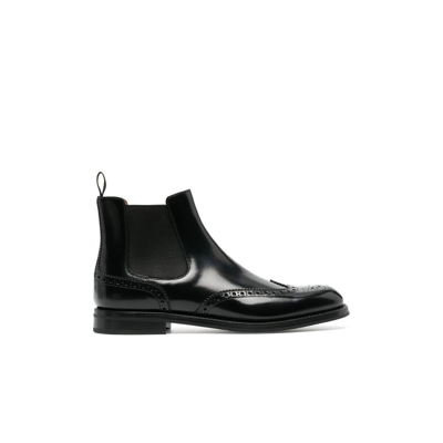 Shop Church's Black Ketsby Leather Chelsea Boots