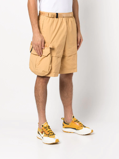 Nike Nsw Tech Pack Cargo Shorts In Yellow