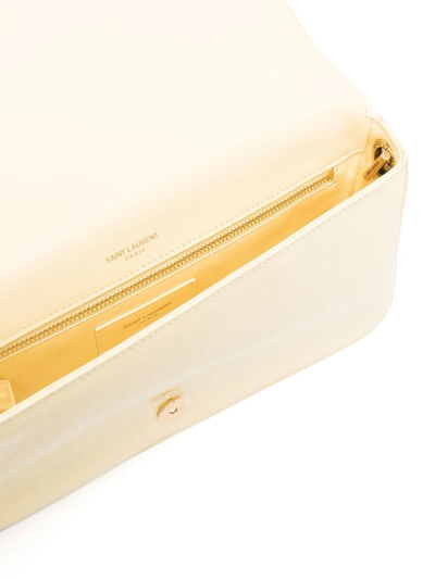 Saint Laurent Le Monogramme 99 Shoulder Bag In Neutrals
