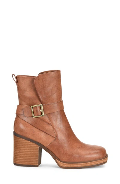 Korks By Kork-ease Marci Block Heel Boot In Brown