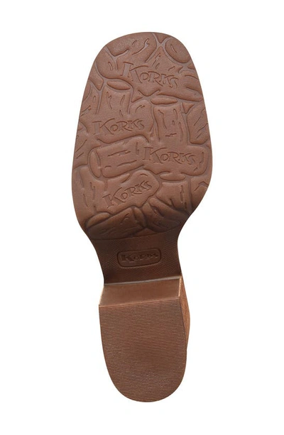 Korks By Kork-ease Marci Block Heel Boot In Brown