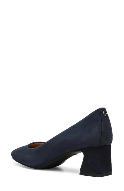 Nydj Fay Block Heel Pump In Navy