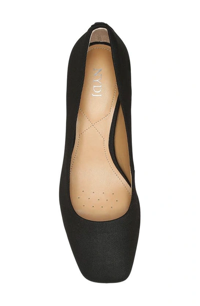 Nydj Fay Block Heel Pump In Black