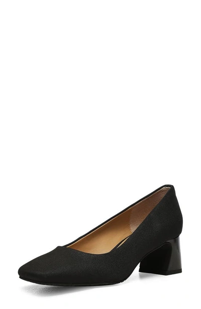 Shop Nydj Fay Block Heel Pump In Black