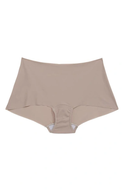 Shop Hanky Panky Breathe Boyshorts In Evening Grey