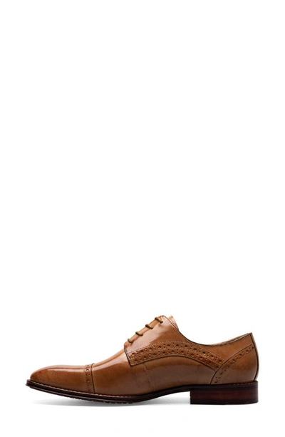 Shop Stacy Adams Garrett Derby In Tan