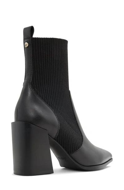 Aldo Ganina Pointed Toe Bootie In Black