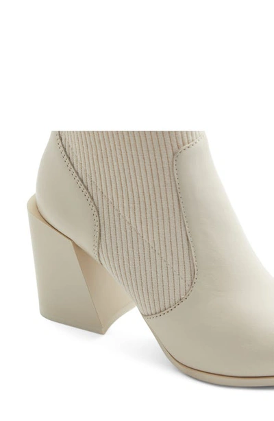 Shop Aldo Ganina Pointed Toe Bootie In Other White