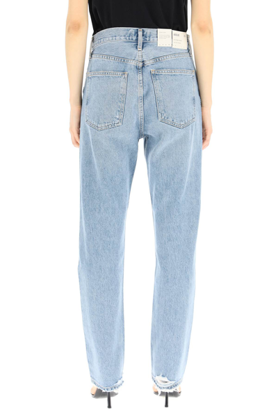 Shop Agolde Organic Denim High-waisted Jeans