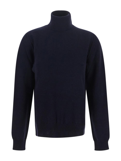 Shop Maison Margiela Crewneck Sweater In Blue