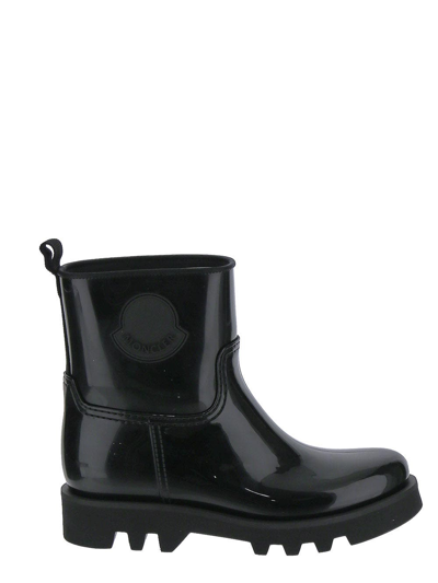 Shop Moncler Ginette Boots In Black