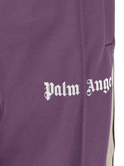 Shop Palm Angels Classic Track Pants In Purple