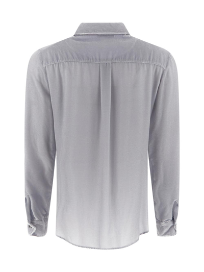 Shop Her Shirt Iris Shirt In Grey