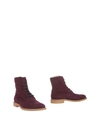 Tod's Ankle Boots In Deep Purple